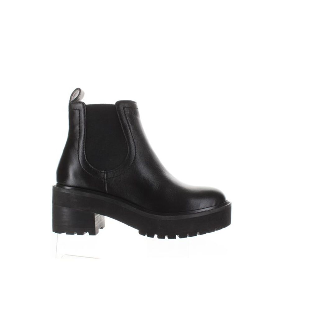 Linea Paolo Womens Tate Black Ankle Boots Size 5.5 Medium (B, M)!